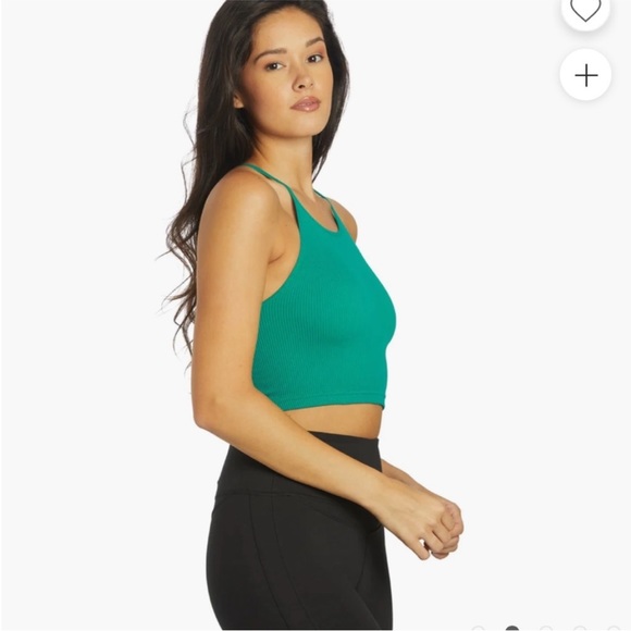 NWT FP Movement cardinal ribbed racerback crop tank - Picture 3 of 8